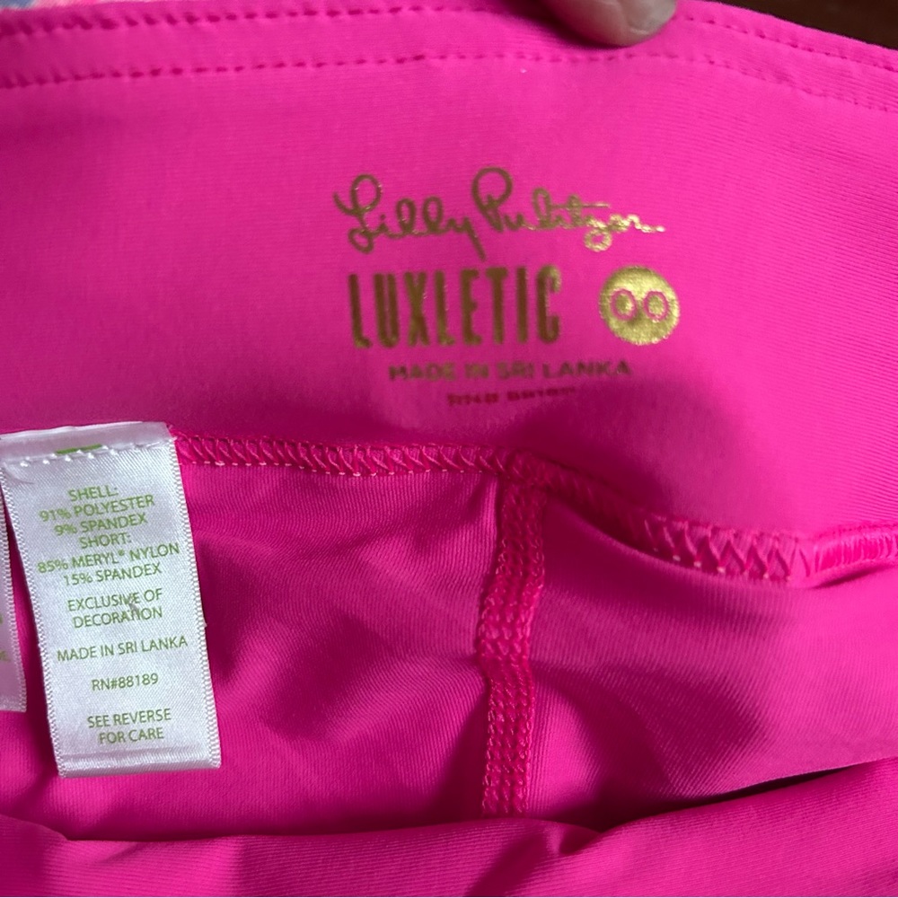 Lilly Pulitzer Luxeletic Floral Skirt/Skort - Picture 10 of 10